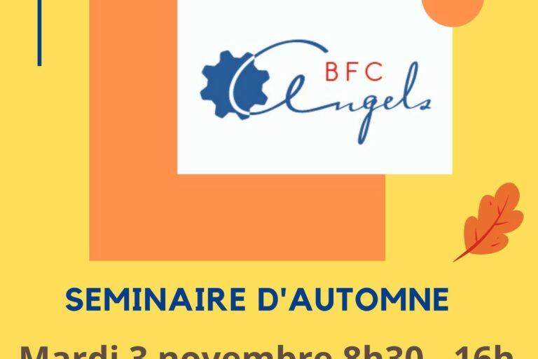 Séminaire d’Automne de BFC Angels