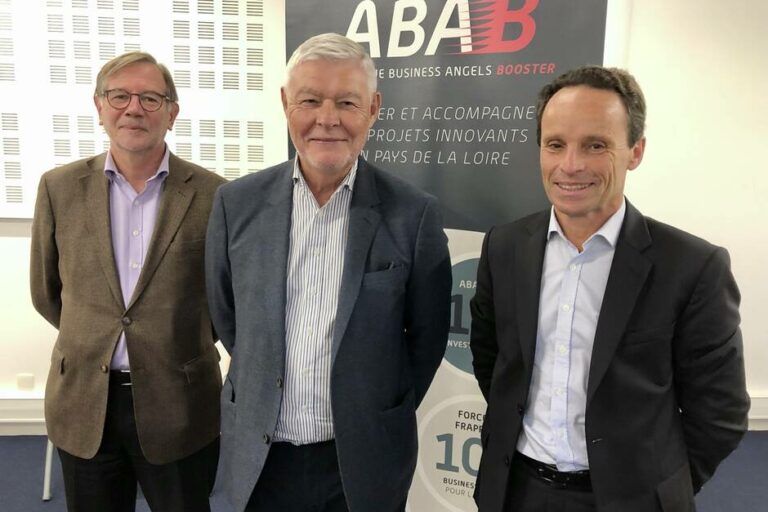 10 ans ABAB – Arnaud Jehenne à droite, Michel Badouard au centre, Patrick Richard à gauche