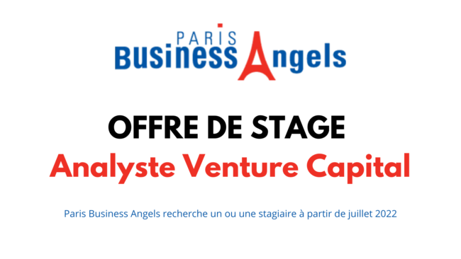 Stage à pourvoir chez Paris Business Angels