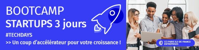 Accélérez votre croissance - Bootcamp Startups 72h par la CCI Paris IDF