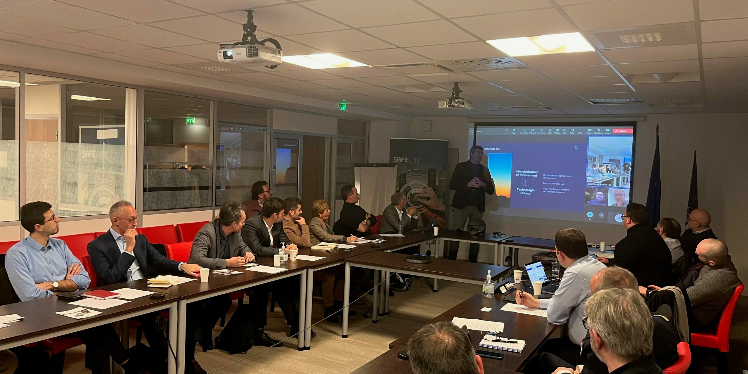 Session de pitchs par Défense Angels Session de pitchs par Défense Angels