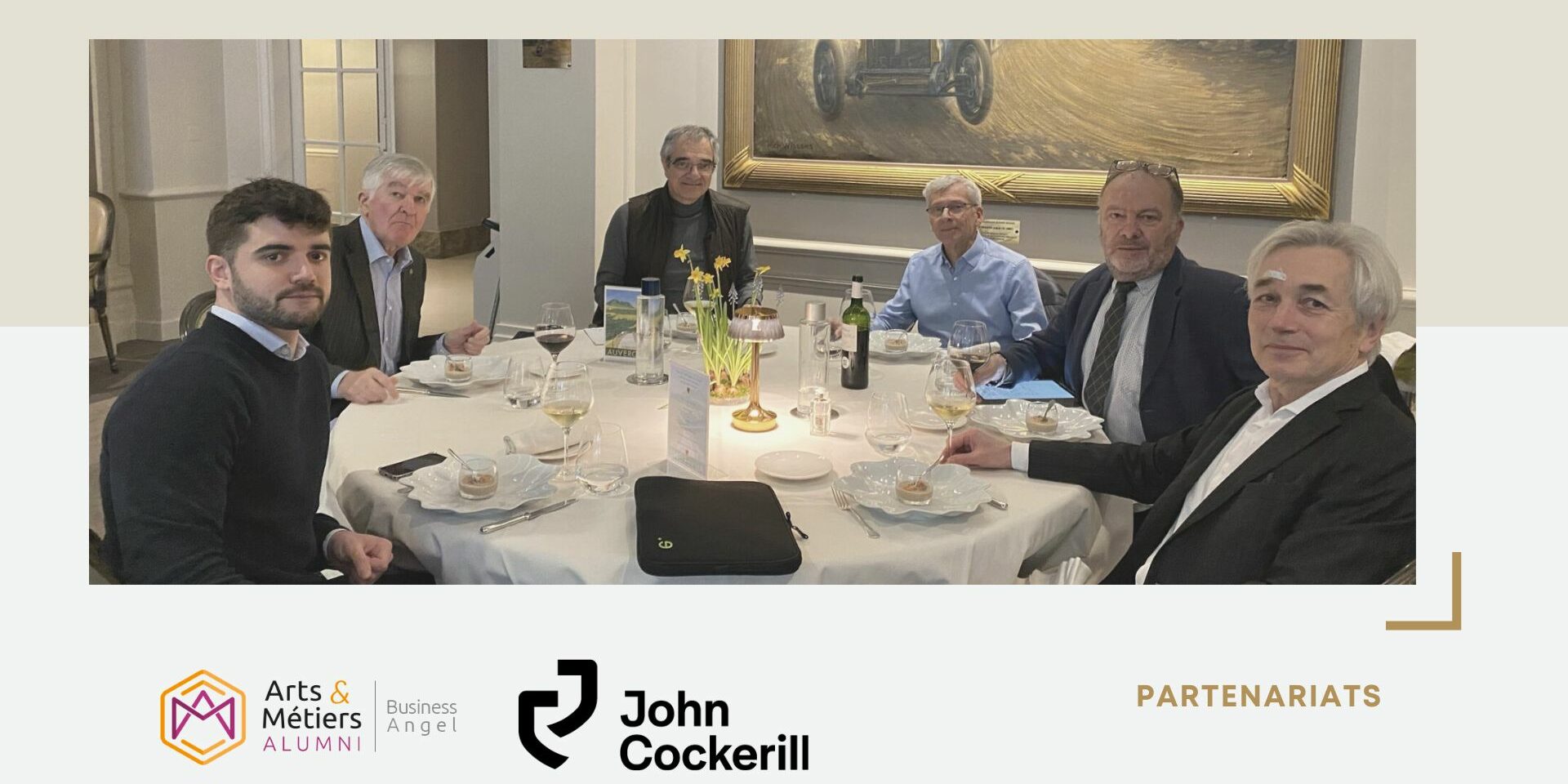 Arts & Métiers Business Angels et John Cockerill partenaires Arts & Métiers Business Angels et John Cockerill partenaires