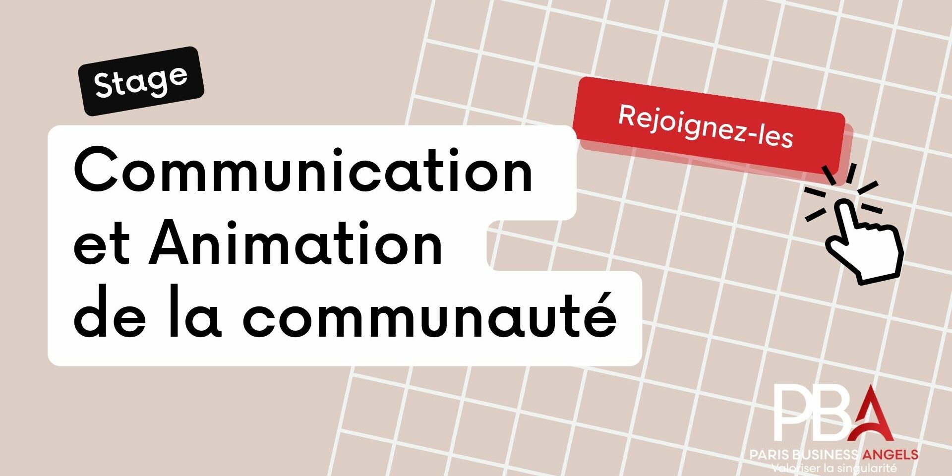 Paris Business Angels recrute Paris Business Angels recherche un ou une chargé.e de communication et animation de la communauté