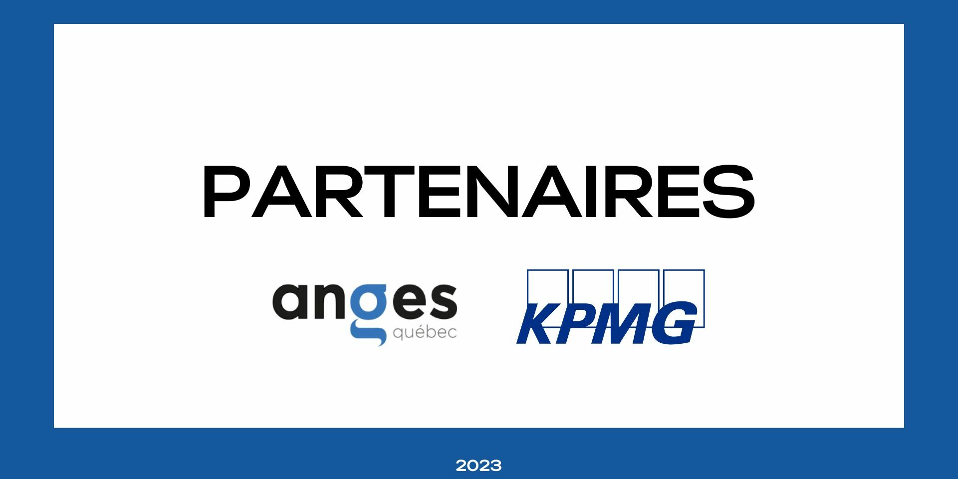 Anges Québec et KPMG deviennent partenaires Anges Québec et KPMG deviennent partenaires