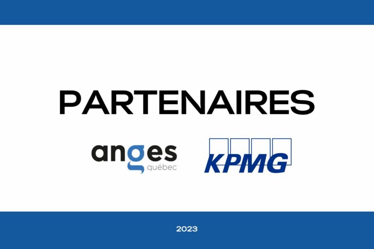 Anges Québec et KPMG deviennent partenaires