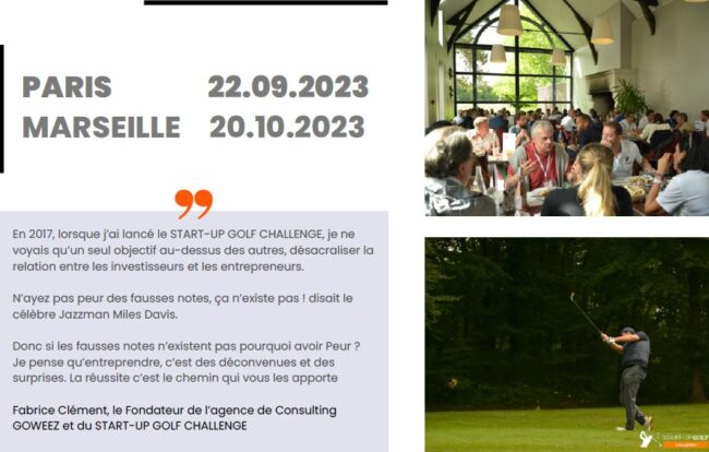 START-UP GOLF CHALLENGE Saison 7