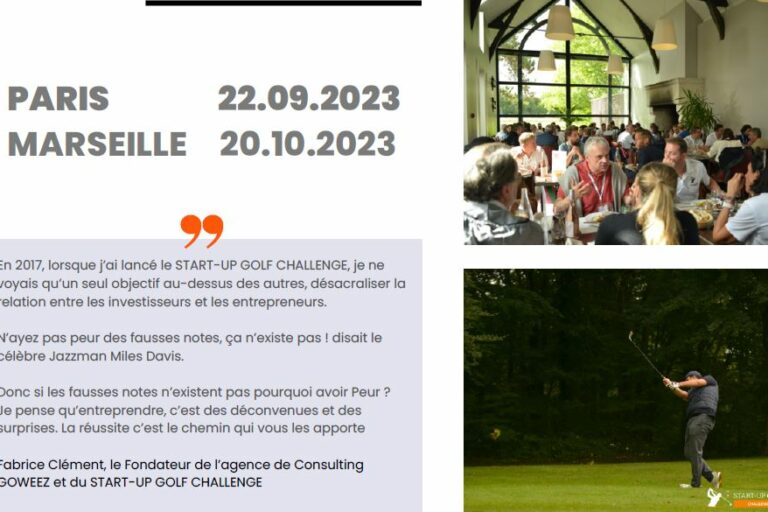 START-UP GOLF CHALLENGE Saison 7