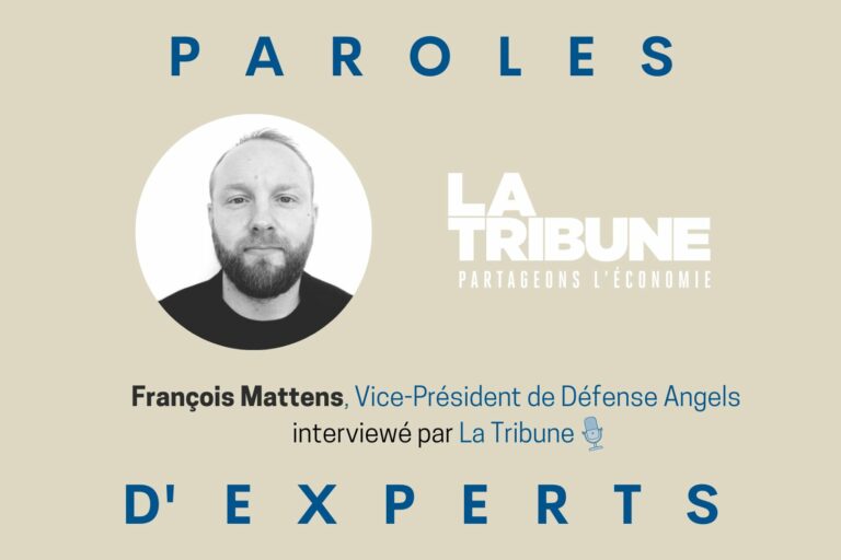 Interview de François Mattens par La Tribune