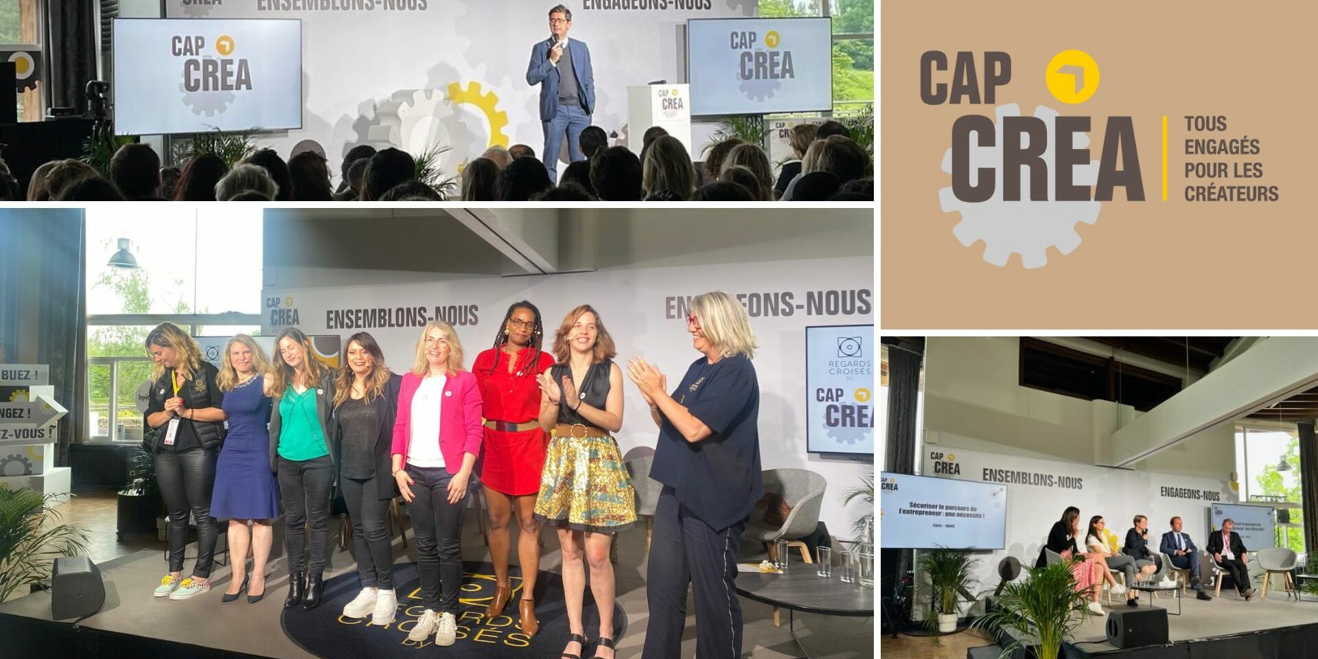 France Angels, membre du collectif Cap Créa France Angels, membre du collectif Cap Créa était présente à la plénière le 23 mai 2023.