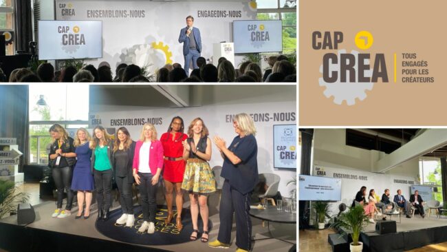 France Angels, membre du collectif Cap Créa France Angels, membre du collectif Cap Créa était présente à la plénière le 23 mai 2023.