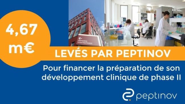 Les Business Angels des Grandes Ecoles investissent Peptinov