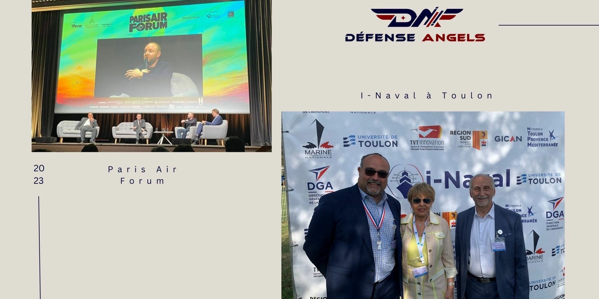 Défense Angels Défense Angels présent aux événements de son écosystème