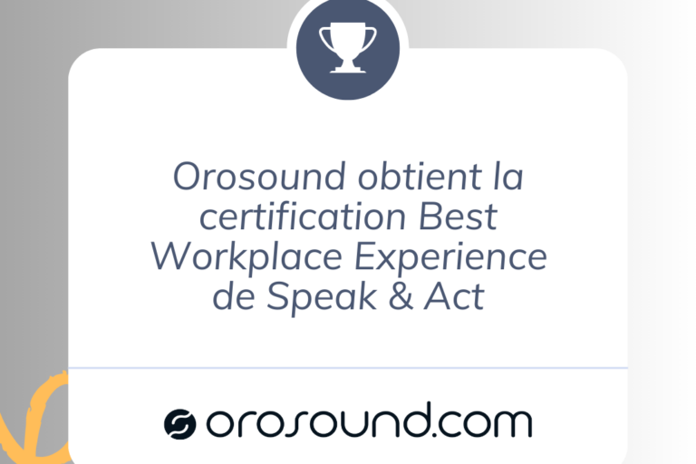 Orosound, Top Employeur 2023