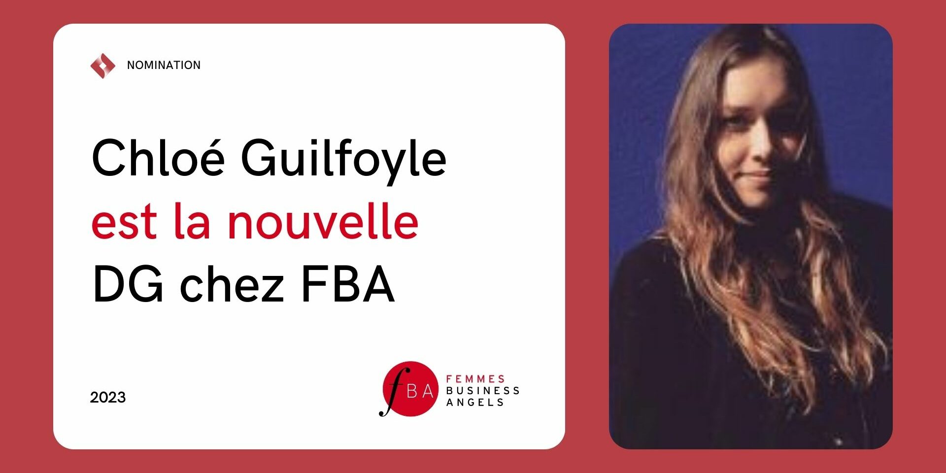 Nouvelle Déléguée Générale chez Femmes Business Angels. Nouvelle Déléguée Générale chez Femmes Business Angels.