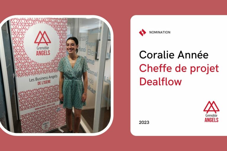 Nouvelle Cheffe de projet Dealflow chez Grenoble Angels Nouvelle Cheffe de projet Dealflow chez Grenoble Angels