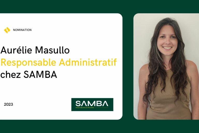 Nouvelle responsable Administratif chez SAMBA Nouvelle responsable Administratif chez SAMBA