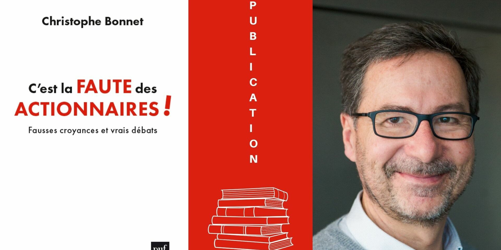 Publication du livre de Christophe Bonnet Publication du livre de Christophe Bonnet