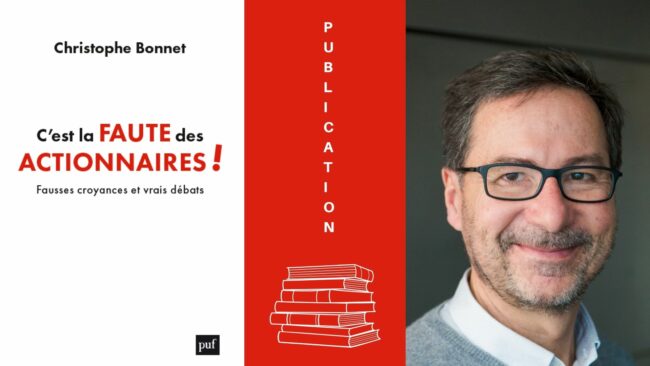 Publication du livre de Christophe Bonnet