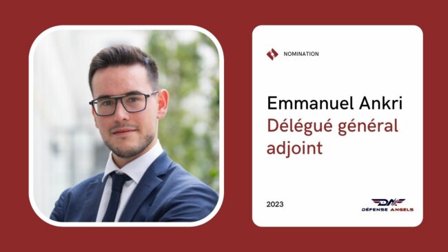 Nouveau délégué général adjoint de Défense Angels Nouveau délégué général adjoint de Défense Angels