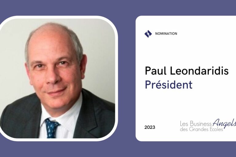 Paul Leondaridis, nouveau Président chez Les Business Angels des Grandes Ecoles Paul Leondaridis, nouveau Président chez Les Business Angels des Grandes Ecoles