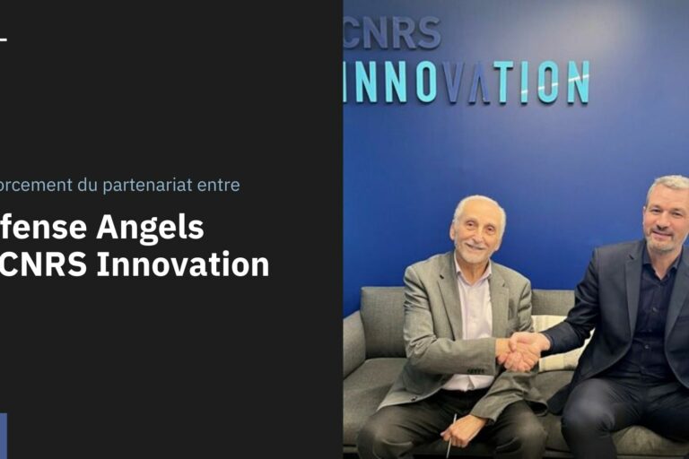 Le partenariat de Défense Angels et CNRS Innovation évolue