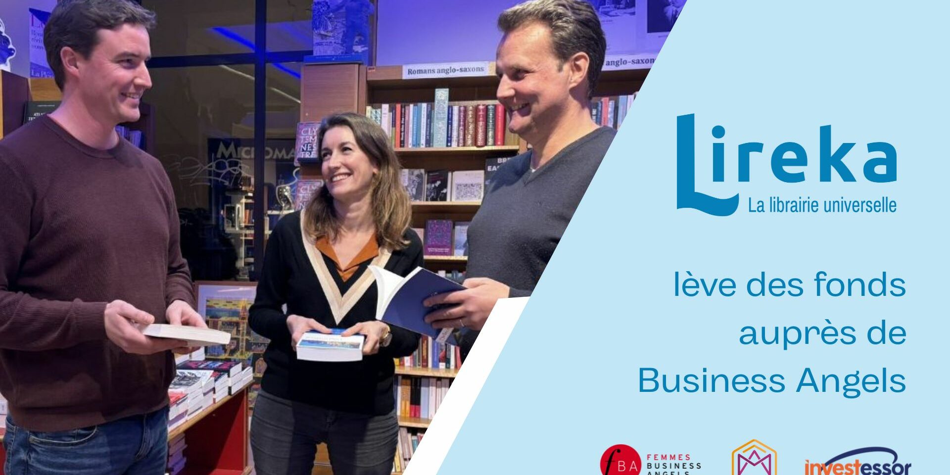 Co-investissement des Business Angels pour Lireka