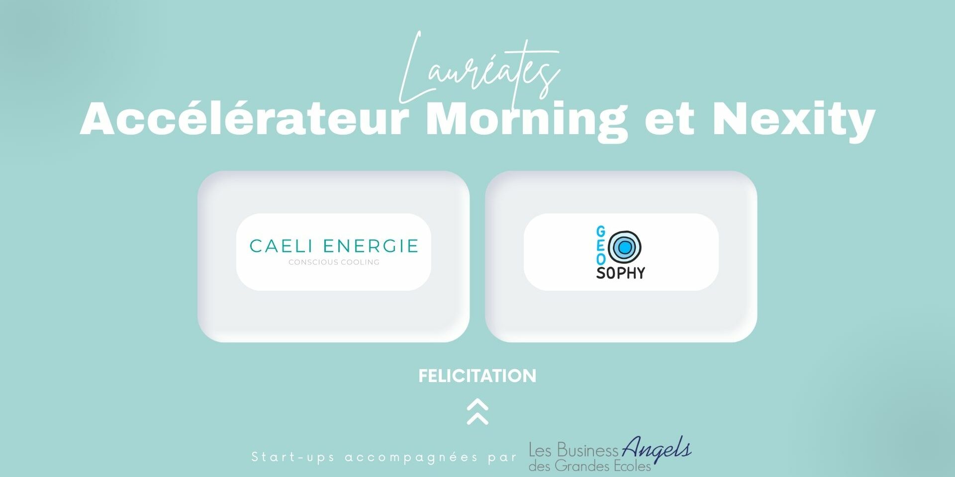 Geosophy et Caeli Energie, lauréates de l’accélérateur Morning et Nexity
