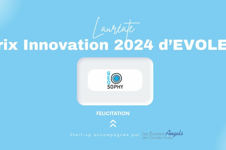 Geosophy, lauréate du prix de l’innovation 2024 d’EVOLEN Geosophy, lauréate du prix de l'innovation 2024 d’EVOLEN