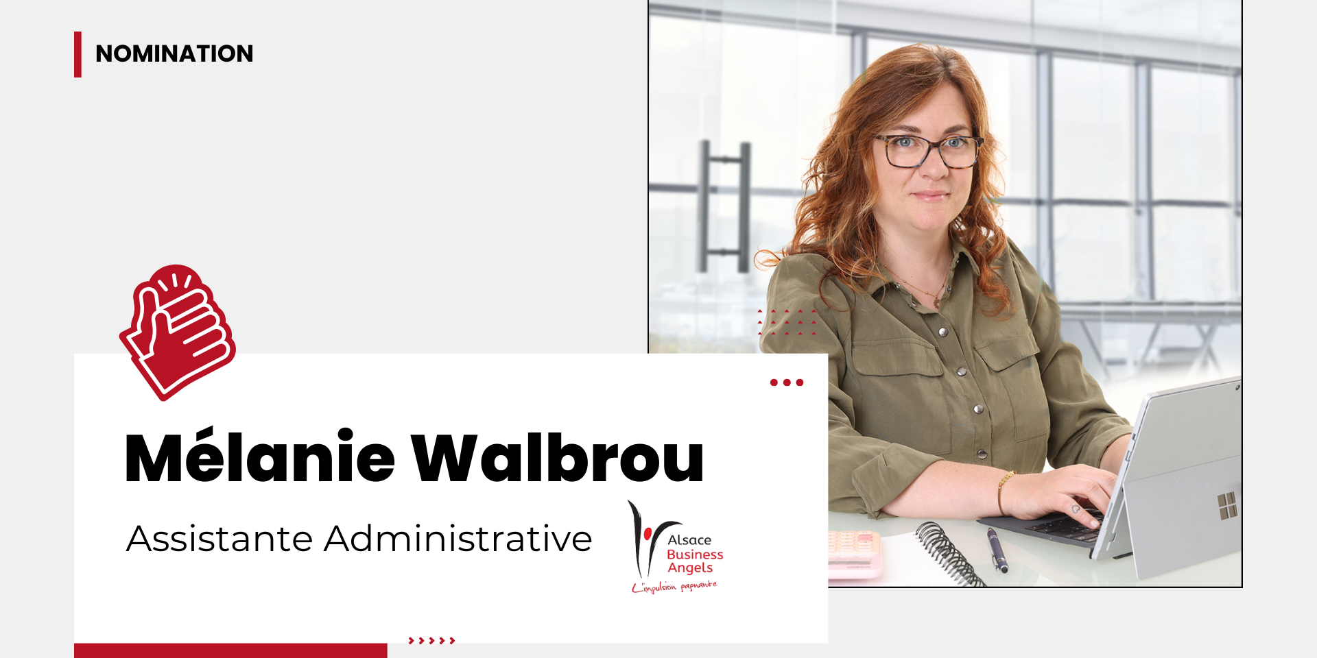 Alsace Business Angels accueille Mélanie Walbrou Alsace Business Angels accueille Mélanie Walbrou