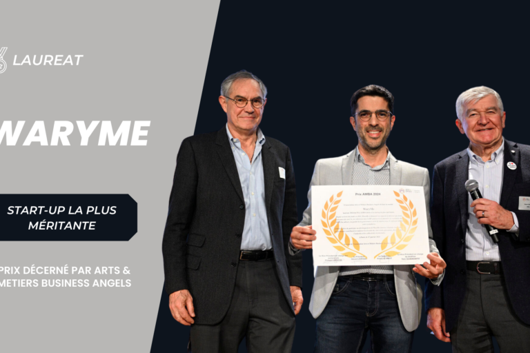 WaryMe, nommé lauréat 2024 par Arts & Métiers Business Angels WaryMe, nommé lauréat 2024 par Arts & Métiers Business Angels