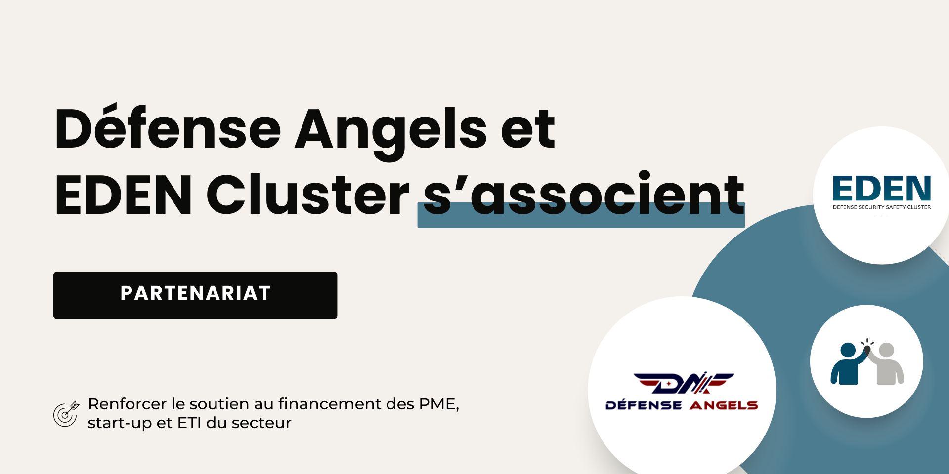 Défense Angels et EDEN Cluster s’associent Défense Angels et EDEN Cluster s'associent