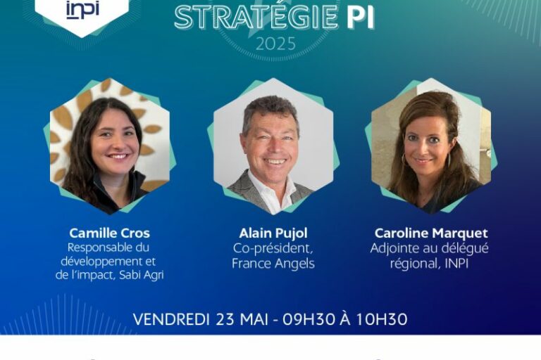 France Angels, speaker lors de la Journée de la stratégie PI par INPI France Angels, speaker lors de la Journée de la stratégie PI par INPI