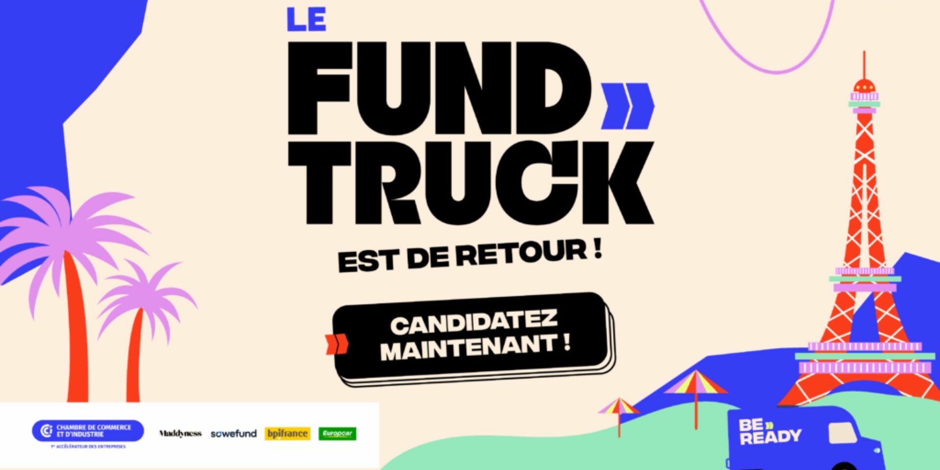Le Fundtruck by Maddyness est de retour Le Fundtruck by Maddyness est de retour