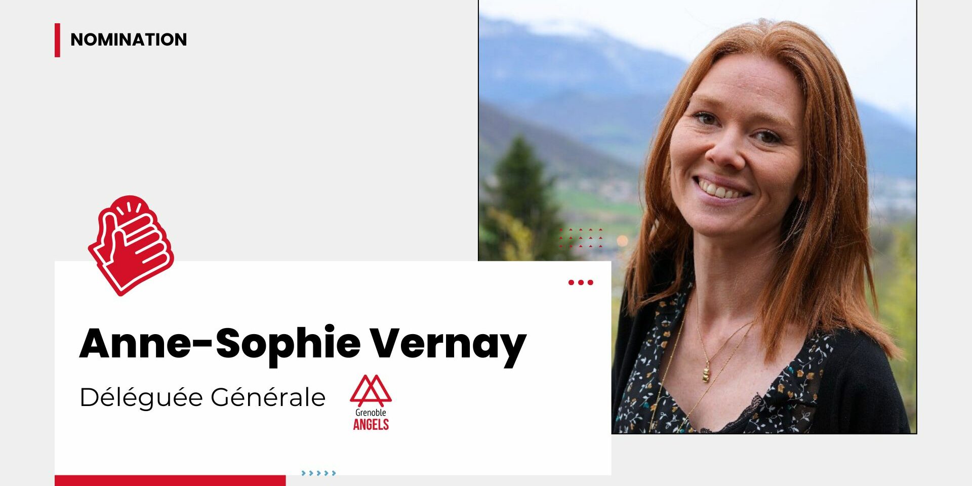 Anne-Sophie Vernay, nouvelle déléguée générale chez Grenoble Angels Anne-Sophie Vernay, nouvelle déléguée générale chez Grenoble Angels
