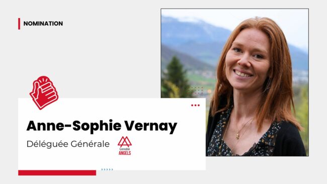 Anne-Sophie Vernay, nouvelle déléguée générale chez Grenoble Angels