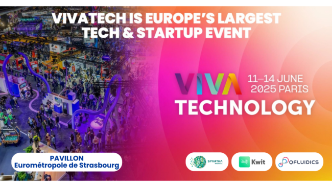 Spartha Médical, Kwit et Qfluidics seront à Viva Technology
