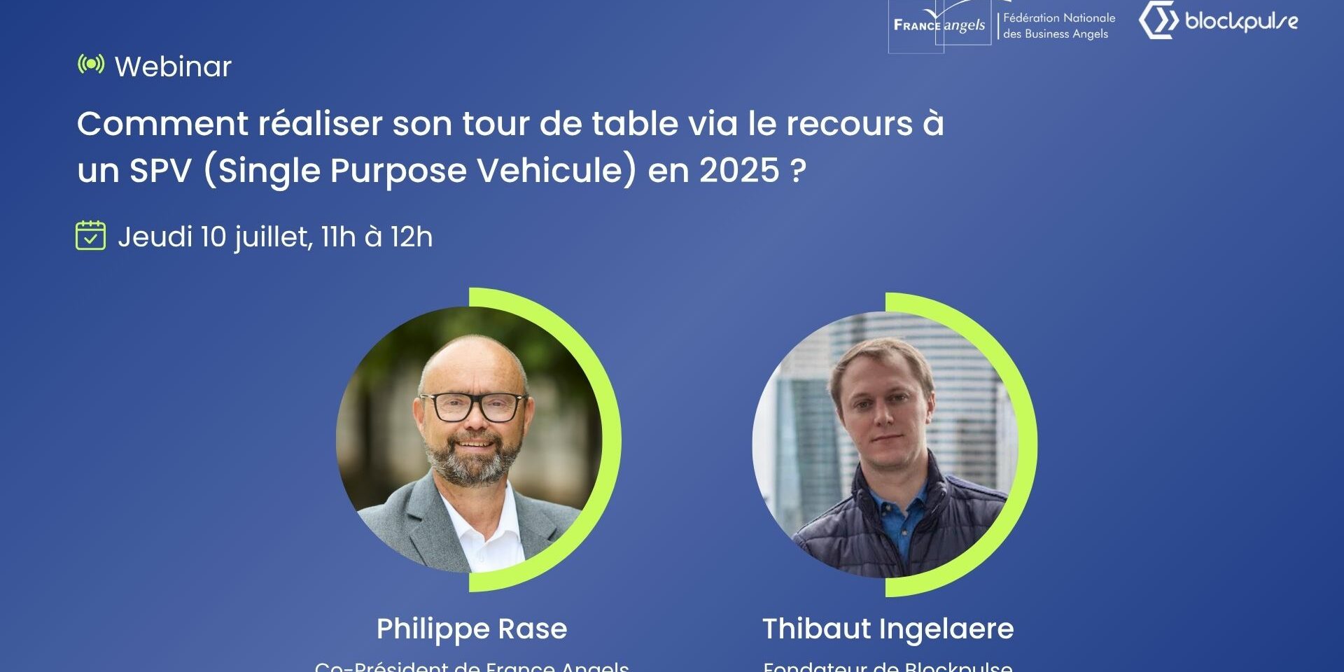 Webinar par France Angels & Blockpulse
