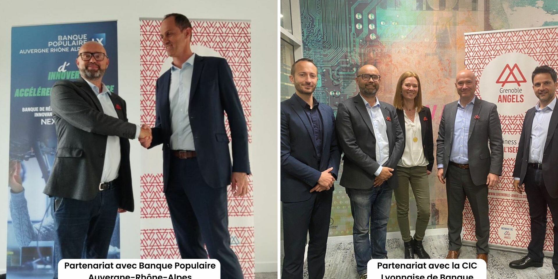 Renouvellement de partenariat pour Grenoble Angels Renouvellement de deux partenariats pour Grenoble Angels aux côtés de la CIC Lyonnaise de Banque et la Banque Populaire Auvergne-Rhône-Alpes.