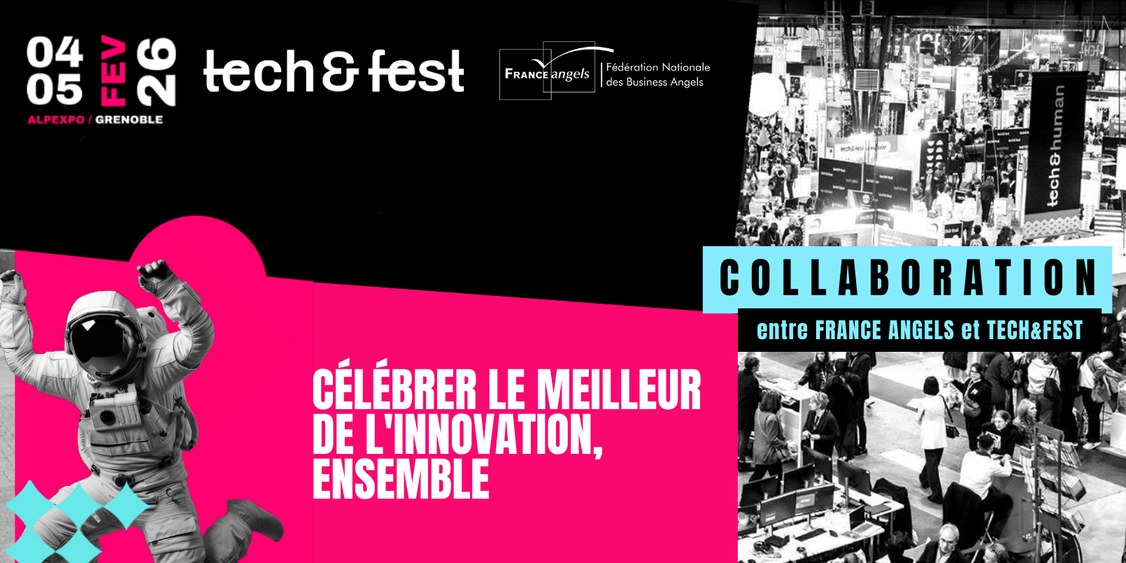 France Angels renouvelle son partenariat avec Tech&Fest et ouvre les festivités des 25 ans de la Fédération France Angels renouvelle son partenariat avec Tech&Fest et ouvre les festivités des 25 ans de la Fédération