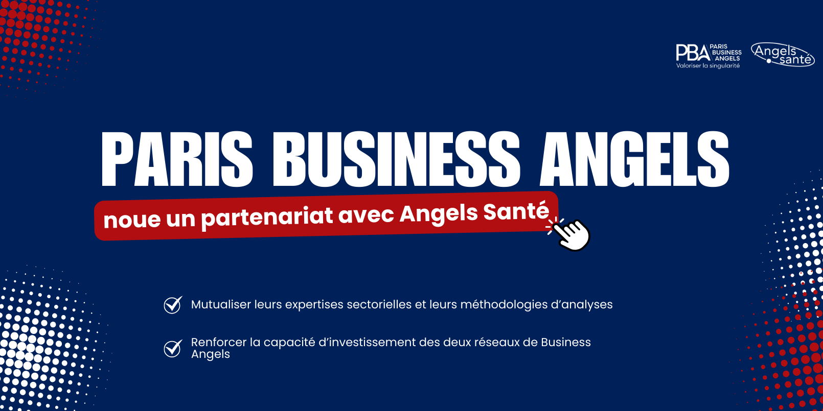 Angels Santé et Paris Business Angels unissent leurs forces pour renforcer le financement de l'innovation en santé.