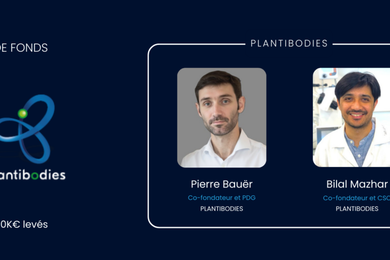 Angels Santé, Les Business Angels des Grandes Ecoles et Investessor, réseaux membres de France Angels, co-investissent à hauteur de 500K€ dans Plantibodies.