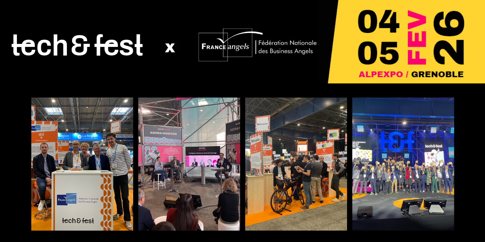 Tech&Fest 2026 : retour sur deux journées d’innovation avec France Angels Tech&Fest 2026 : retour sur deux journées d'innovation avec France Angels