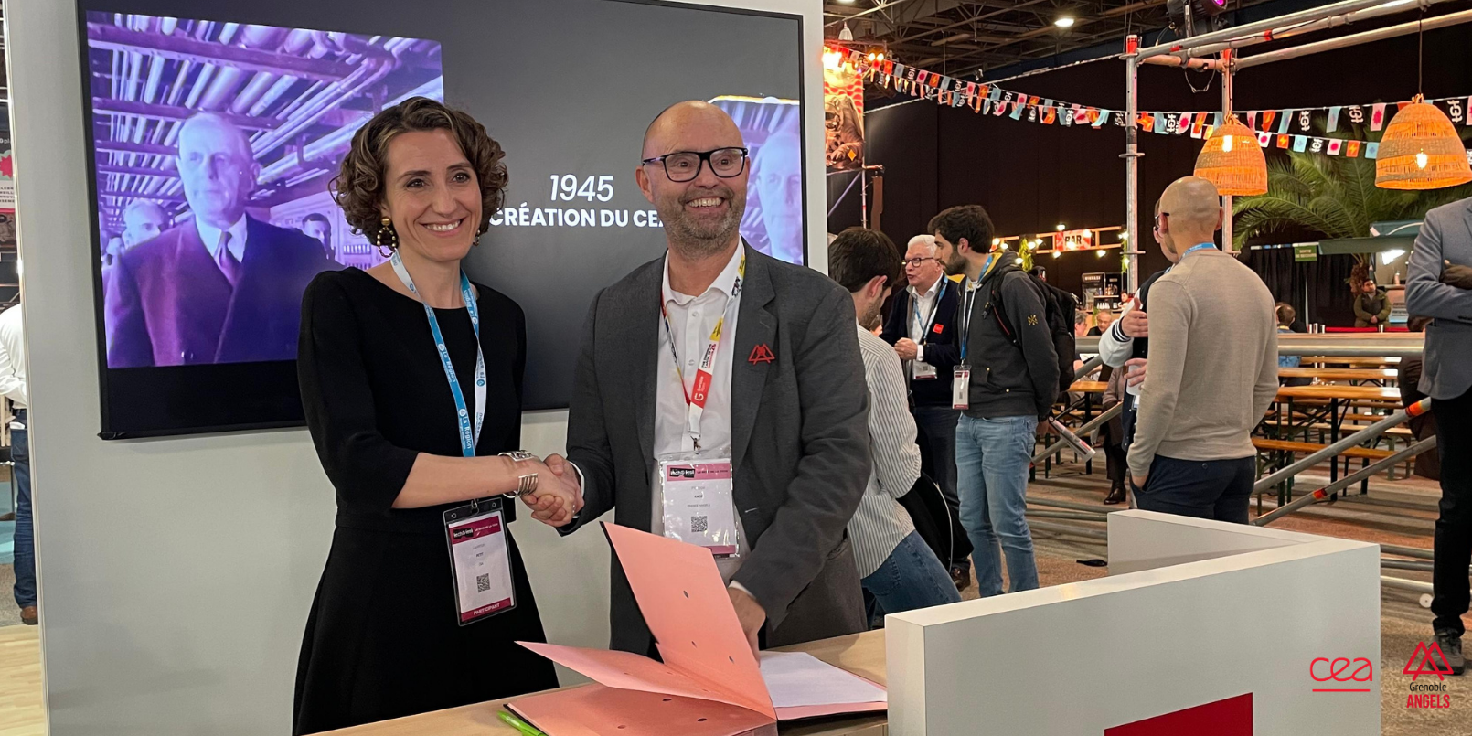 Un partenariat renouvelé pour Grenoble Angels et CEA