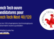 Ouverture des candidatures de la 7ème promotion du programme French Tech 40/120