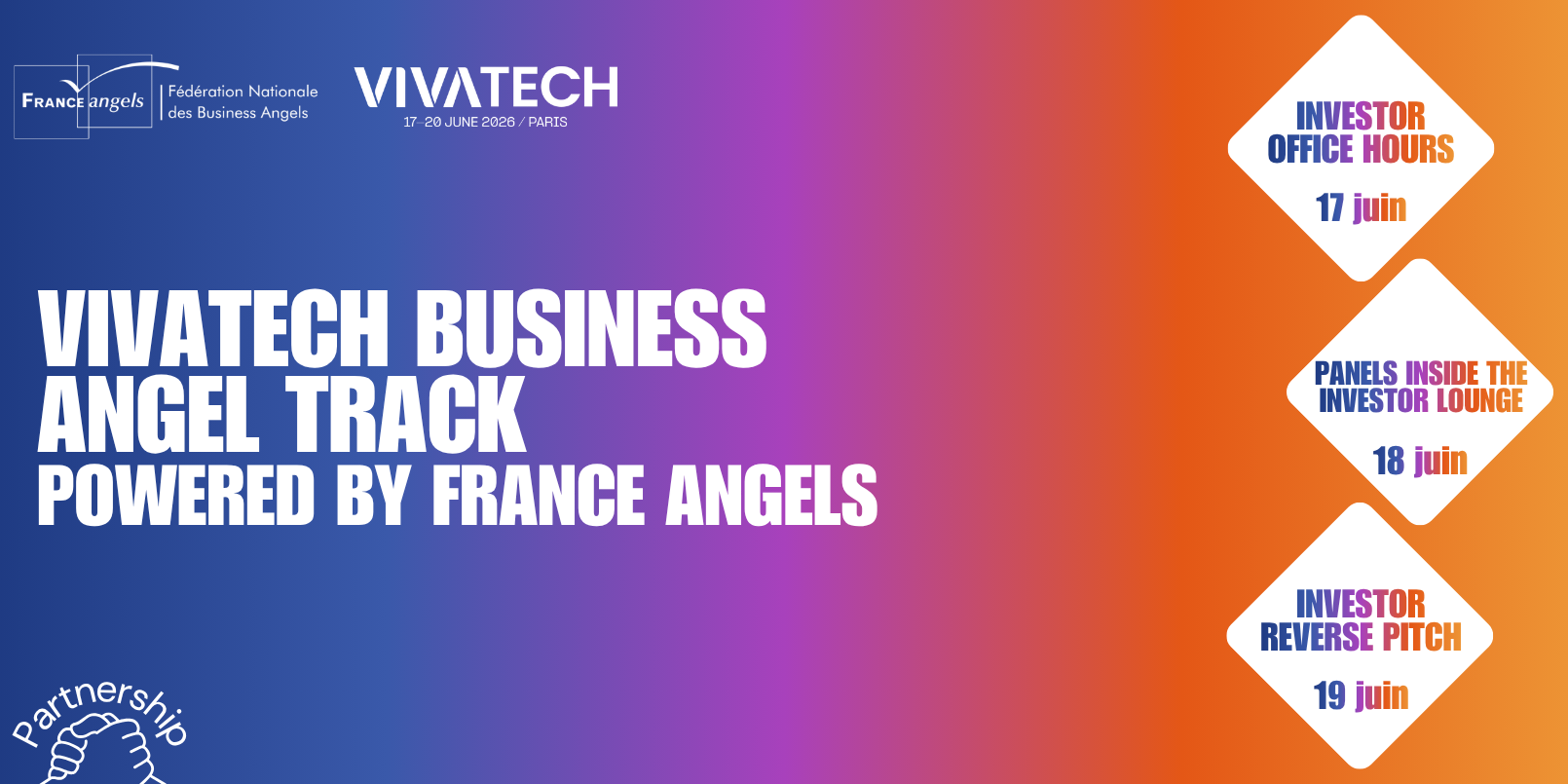 VivaTech Business Angel Track powered by France Angels