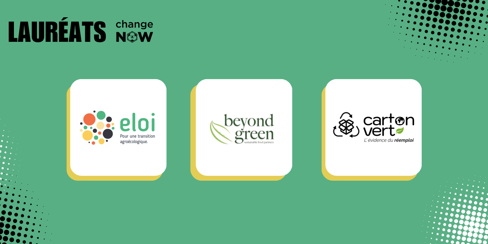 Trois entreprises soutenues par Impact Business Angels dinstinguées par ChangeNow Trois entreprises soutenues par Impact Business Angels dinstinguées par ChangeNow