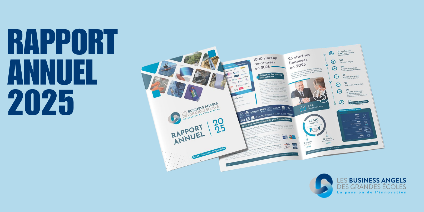 BADGE publie son rapport annuel 2025 Les Business Angels des Grandes Ecoles publie son rapport annuel 2025