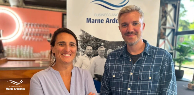 Domitille Letissier, Déléguée générale BAMA et Maxime Valette, Président