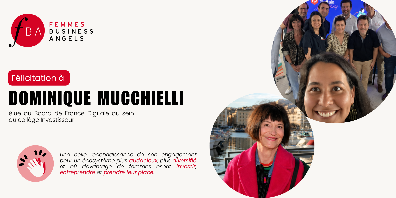 Dominique Mucchielli élue au Board de France Digitale